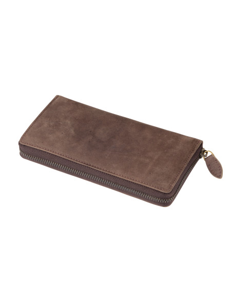 Billetero de piel genuina LADY