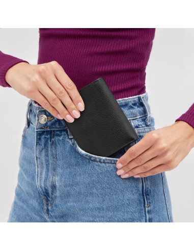 Cartera monedero de piel TRAPANI