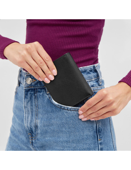 Cartera monedero de piel TRAPANI