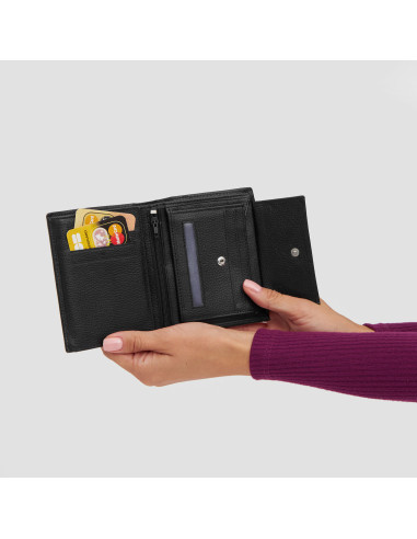 Cartera monedero de piel TRAPANI