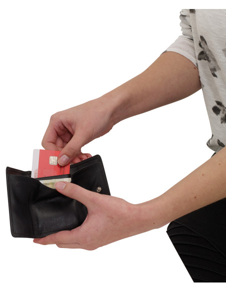 Cartera de piel CLUB