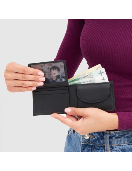 Monedero de cuero HOLIDAY