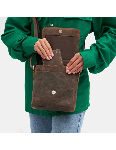 Bolso de cuero WILDERNESS