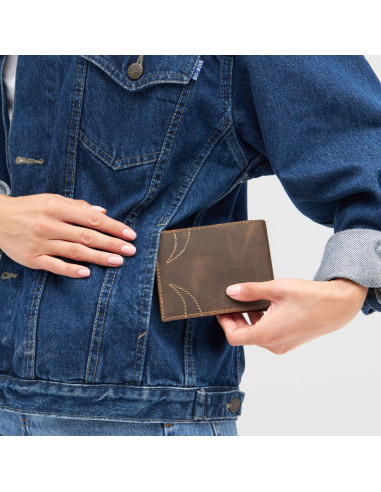 Cartera cuero WILDERNESS I