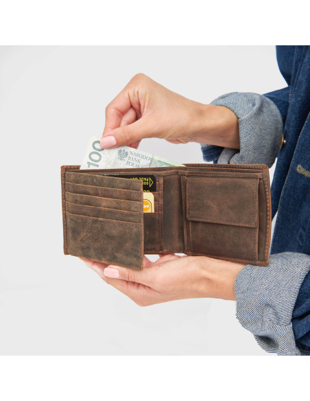 Cartera cuero WILDERNESS I