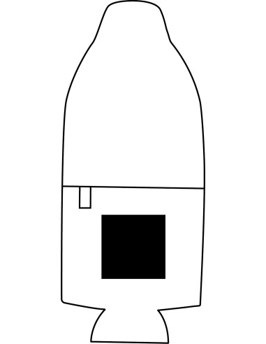 Sujeta botellas con aspecto de neopreno COOL...