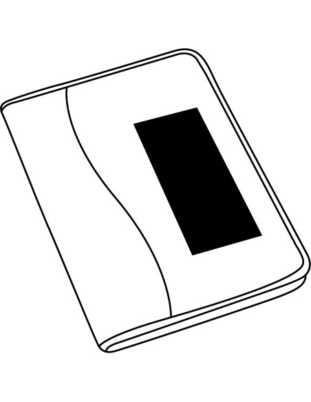 Carpeta de congresos AVANTI ZIP en formato DIN A4, con bloc