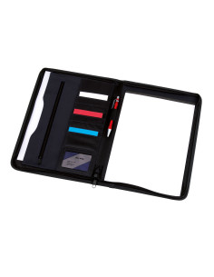 Carpeta de congresos AVANTI ZIP en formato DIN A4, con bloc 2