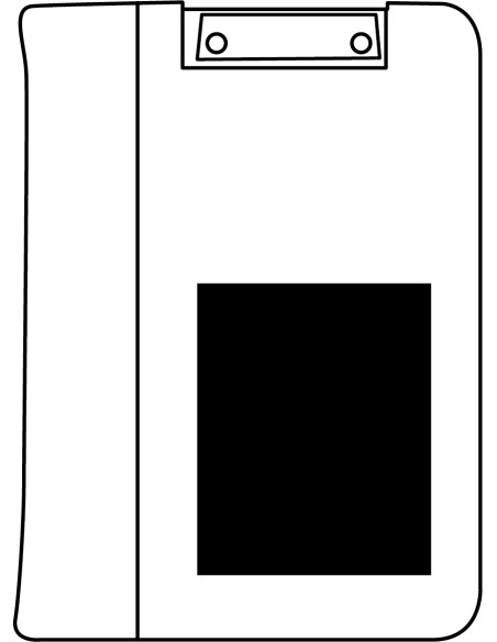 Carpeta con clip MONTE CARLO