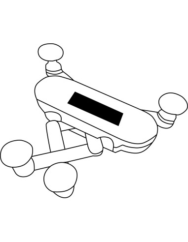 Soporte smartphone para automóvil CLAW