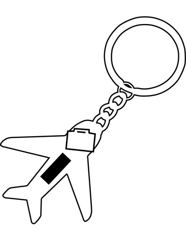 Llavero AIRCRAFT