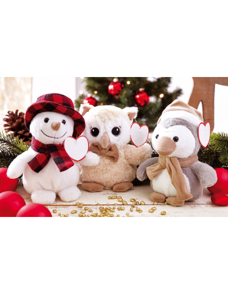 Peluche Muñeco de nieve JOHANN