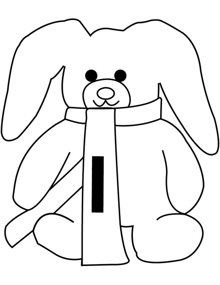 Conejo de peluche PAUL