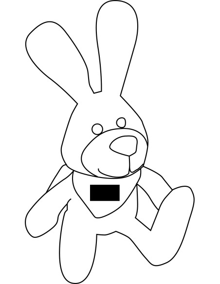 Conejo de peluche MINNA