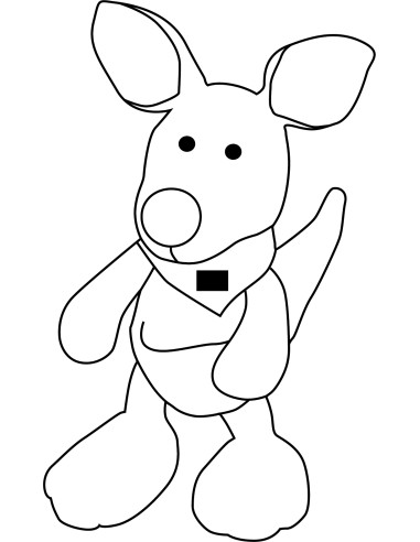 Canguro de peluche JUMPER