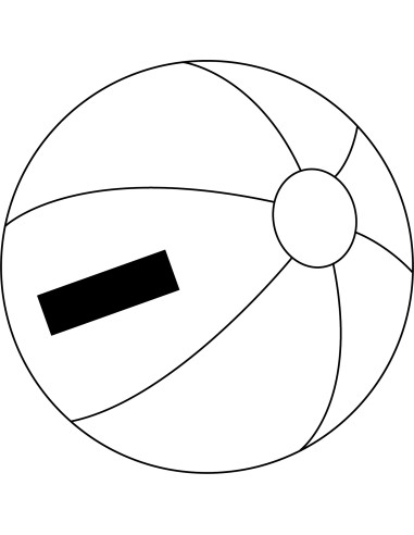 Pelota de playa ATLANTIC SHINY