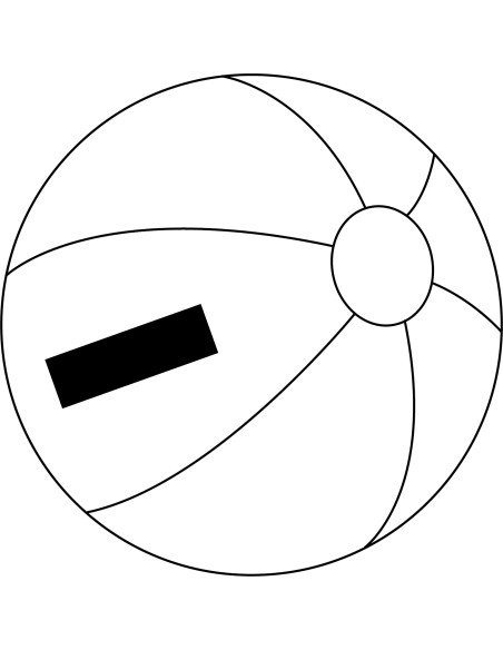 Pelota de playa ATLANTIC SHINY