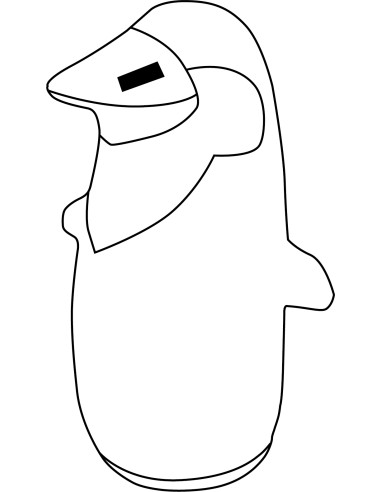 Pingüino hinchable oscilante STAND UP
