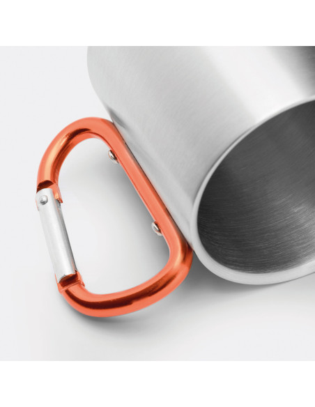 Taza de acero inoxidable HIKING DAY