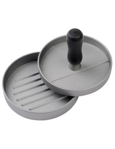 Prensa en aluminio para hamburguesas WELL DONE