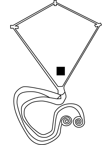Cometa para colorear ARTISTIC