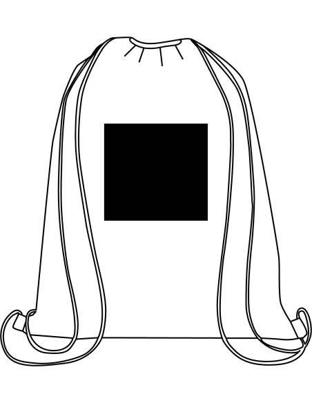 Mochila reflectante con cordones  BRILLIANT