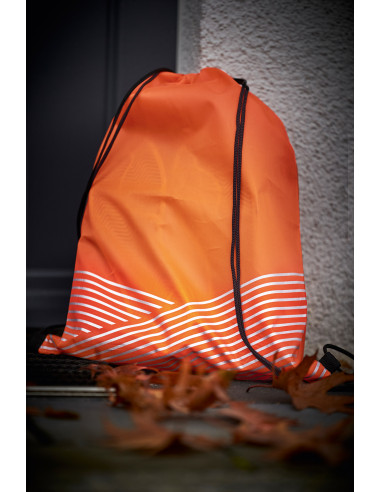 Mochila reflectante con cordones  BRILLIANT