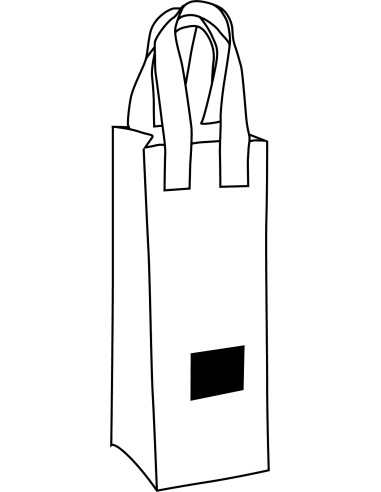 Porta botella de fieltro CABERNET