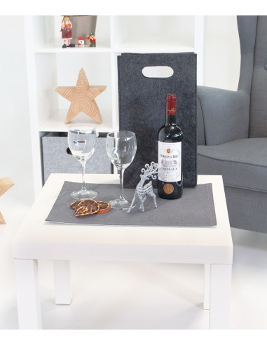 Bolsa de fieltro para botellas CHABLIS