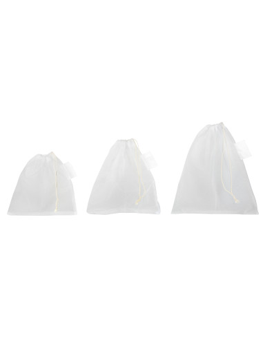 Conjunto de bolsas de malla para frutas y verduras BLUE PLANET SET