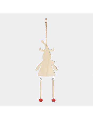 Colgante/Regalo, árbol de navidad WOODEN RUDOLPH