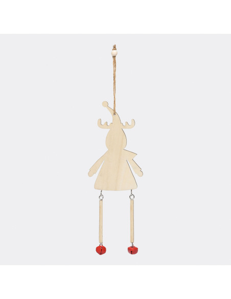 Colgante/Regalo, árbol de navidad WOODEN RUDOLPH