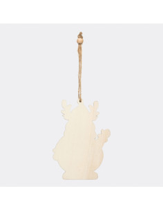 Colgante/Regalo, árbol de navidad WOODEN ELK 2