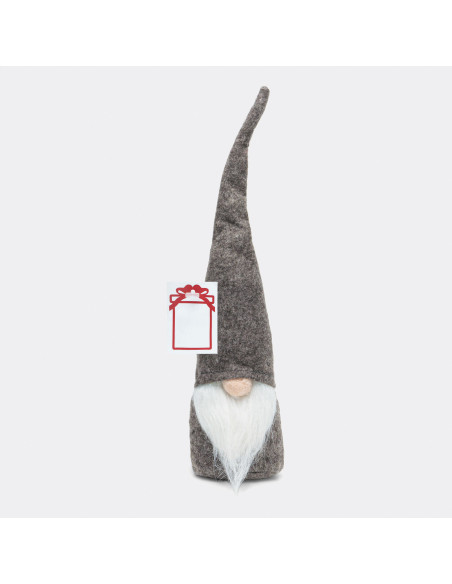 Gnomo navideño de fieltro con sombrero puntiagudo HANS