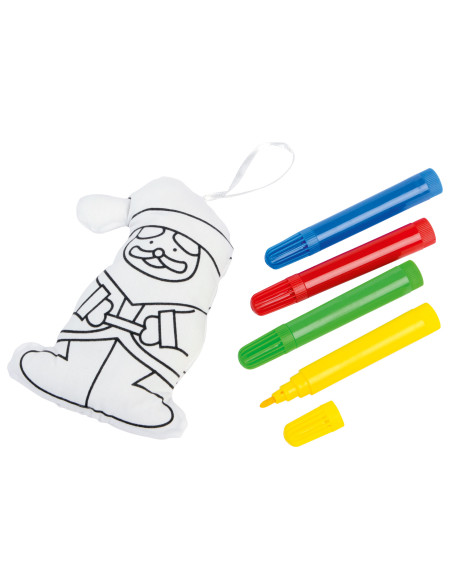 Bolsita Santa Claus BEAUTIFUL PAINT, para colorear