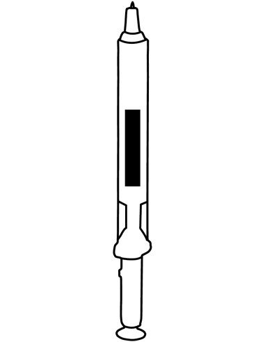 Bolígrafo transparente INJECTION