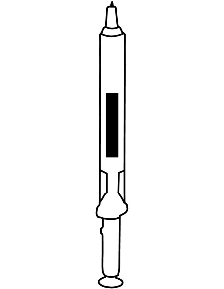 Bolígrafo transparente INJECTION