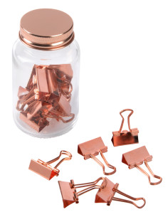 COOPER CLAMP pinzas clips en un bote