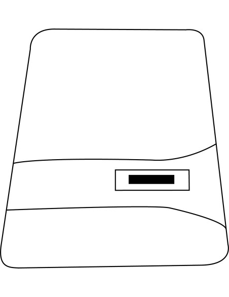 Portafolio mini tablet HILL DALE TAB, tamaño DIN A5