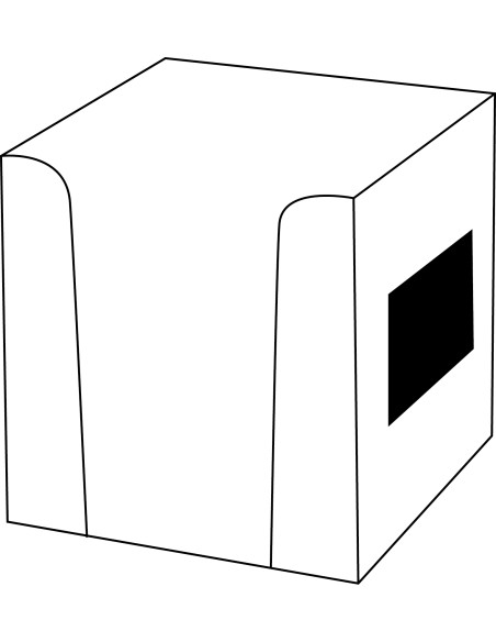 Cubo de notas NEVER FORGET