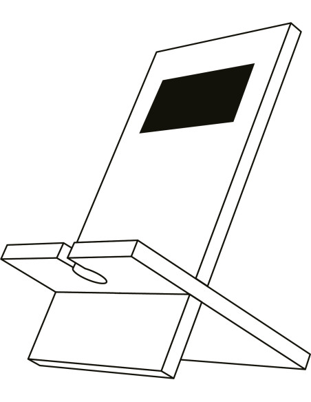 Soporte para smartphone BAMBOO CHAIR