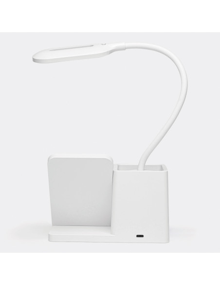 Lámpara de escritorio con estación de carga LIGHT & CHARGE