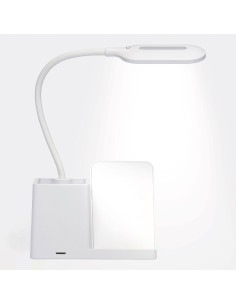 Lámpara de escritorio con estación de carga LIGHT & CHARGE