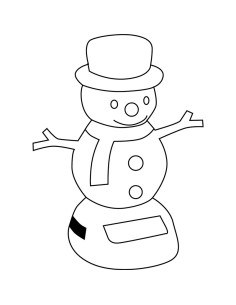 Figura solar SANTA 2