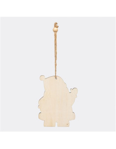 Colgante/Regalo, árbol de navidad WOODEN CLAUS 2