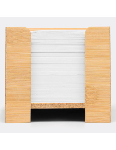 Cubo de notas memo NEVER FORGET BAMBOO