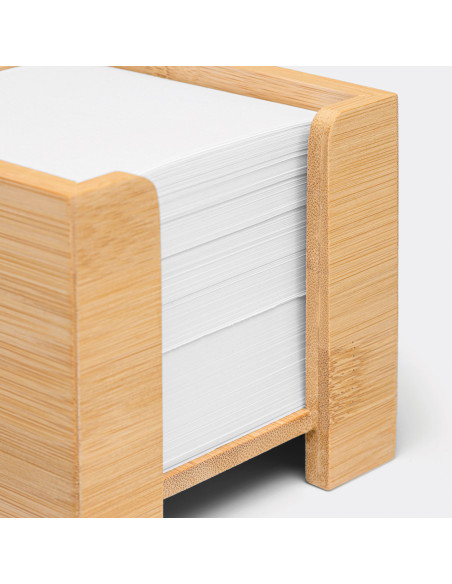 Cubo de notas memo NEVER FORGET BAMBOO