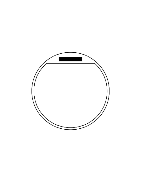 Reloj de pared ROUNDABOUT