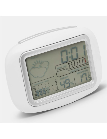 Estación meteorológica y reloj, CALOR