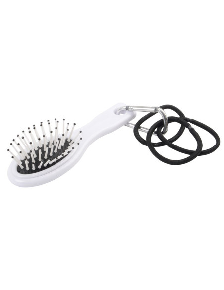 Cepillo de viaje con gomas para el pelo COIFFEUR